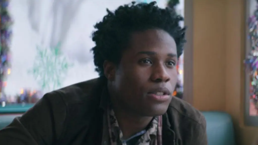 Shameik Moore as Stuart Bale in Let it Snow