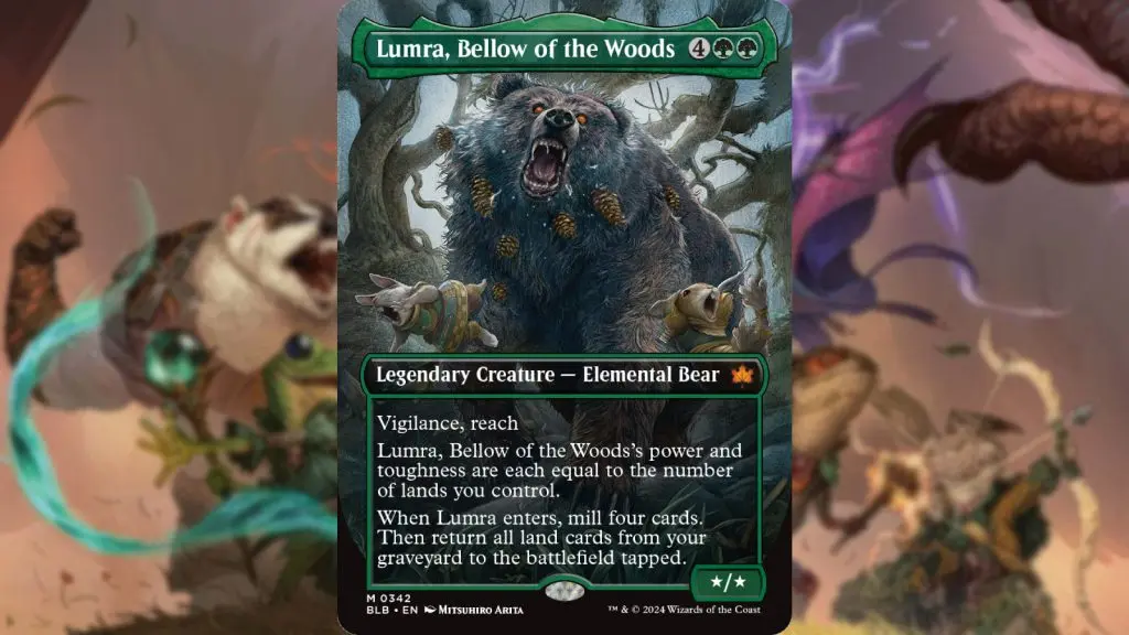 MTG Mitushiro Arita Lumra Bloomburrow card