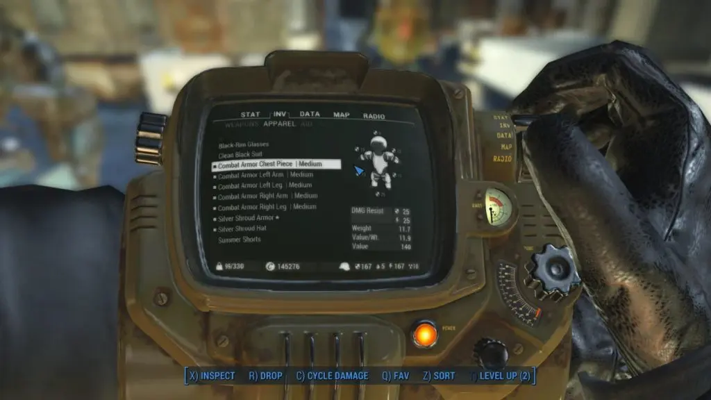 The Pip-Boy from Fallout 3