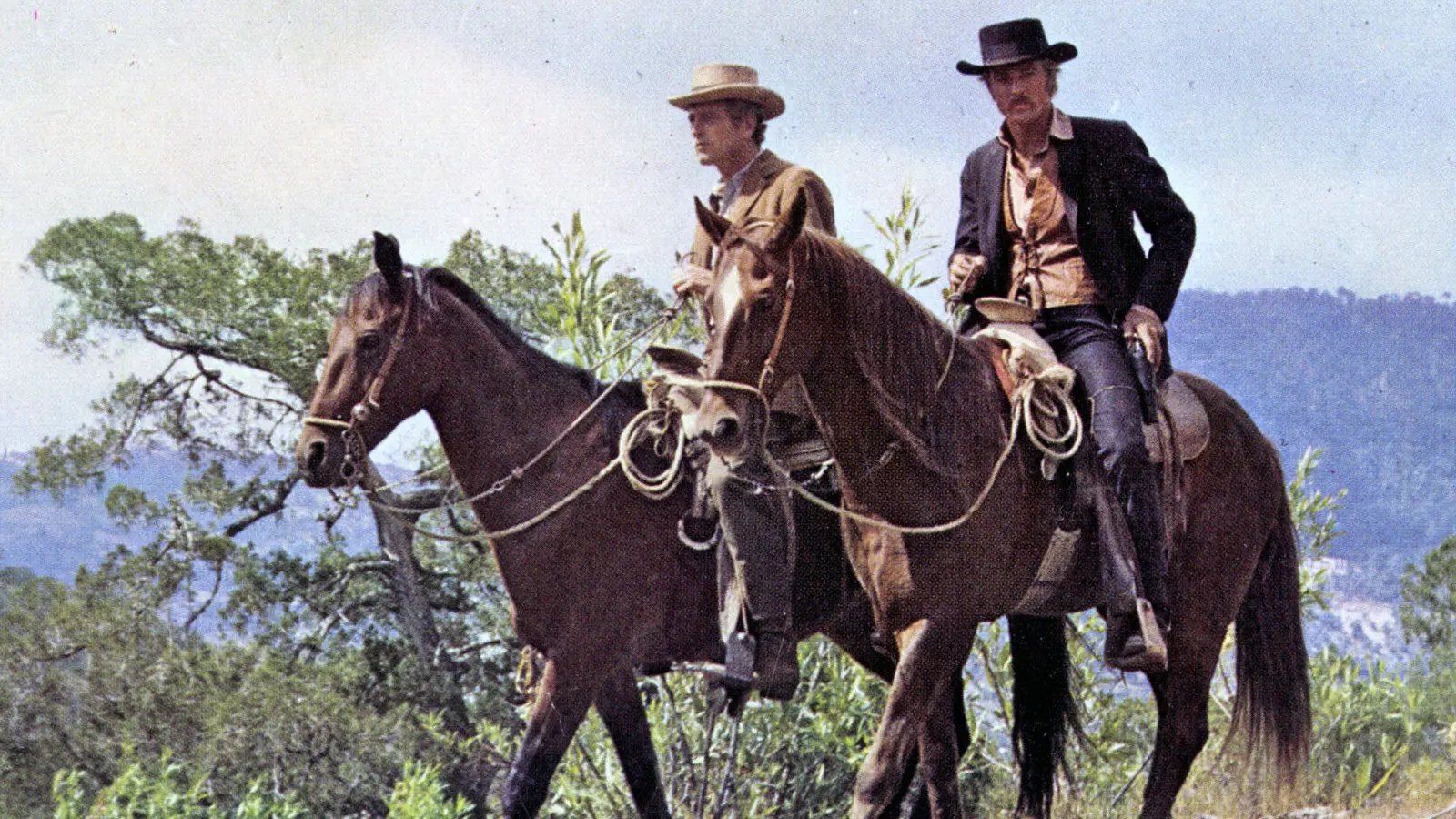 Paul Newman and Robert Redford in Butch Cassidy and the Sundance Kid