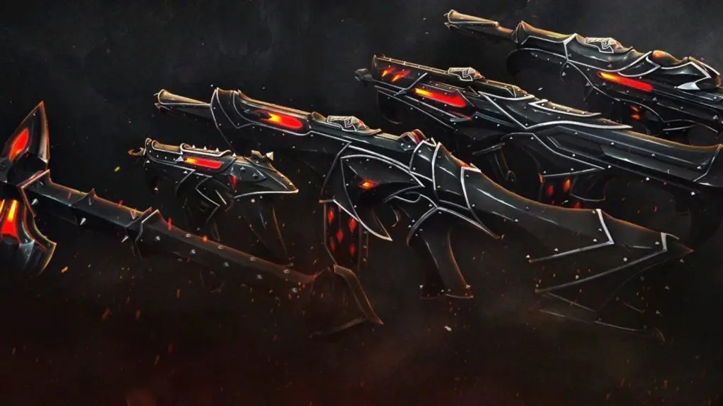 Valorant Emberclad Deluxe skin bundle.