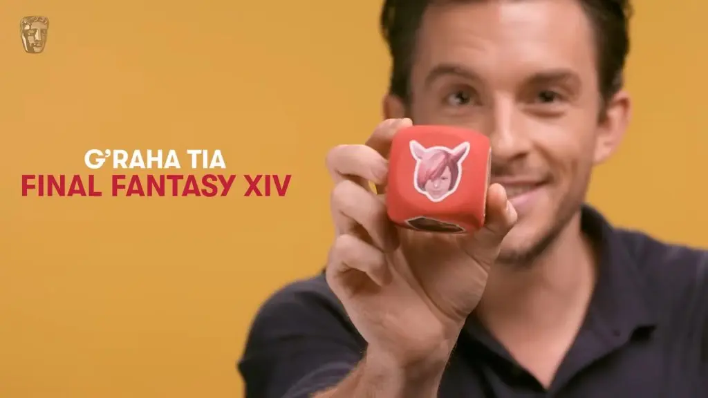 Jonathan Bailey, voice actor for G'raha Tia in FFXIV