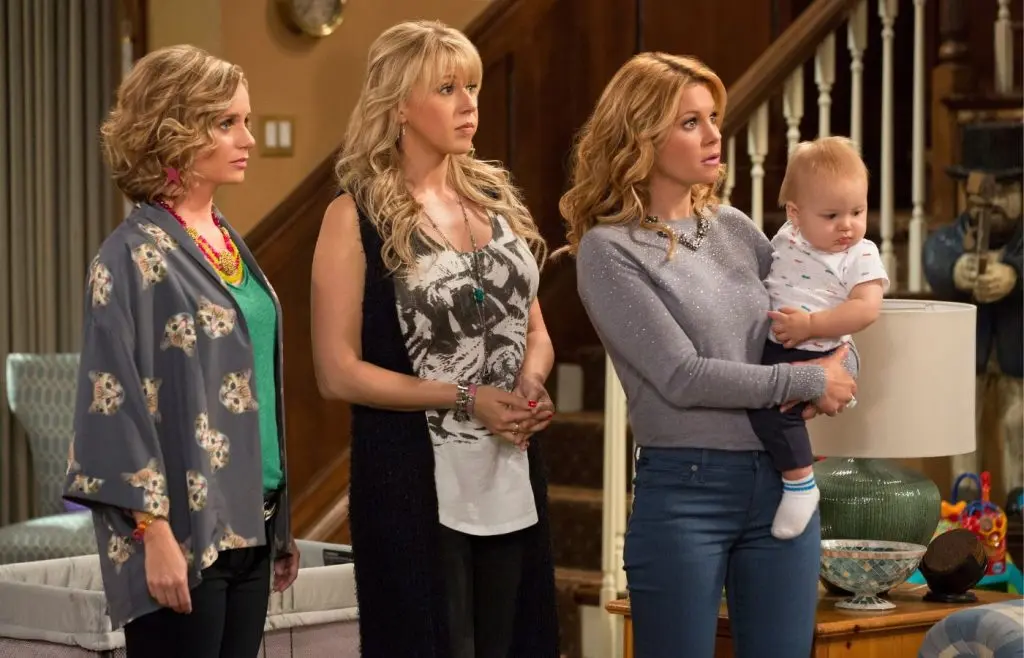 The cast of Fuller House