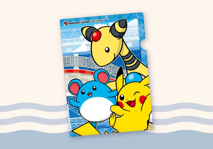 Pokemon clear file for Pokemon Center Tokyo Bay.