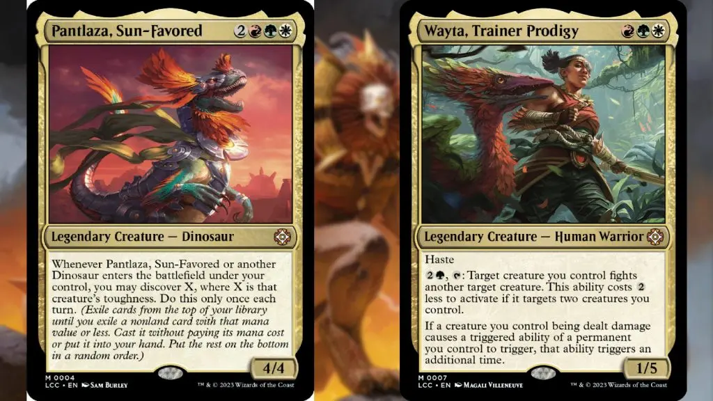 MTG Dinosaur Commanders