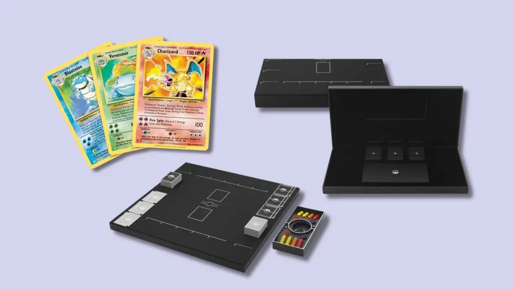 Pokemon TCG Classic contents.