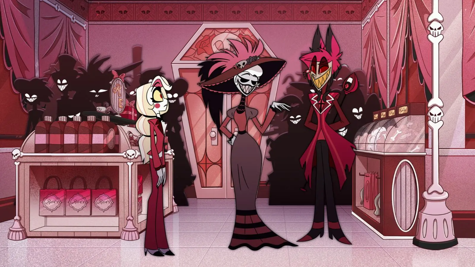 A still from Season 1 of Hazbin Hotel.