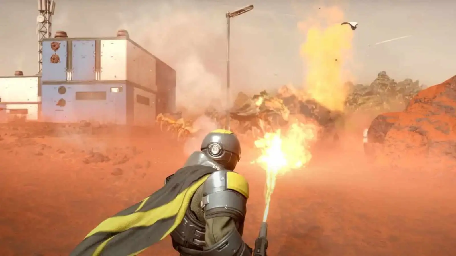 helldivers 2 flamethrower