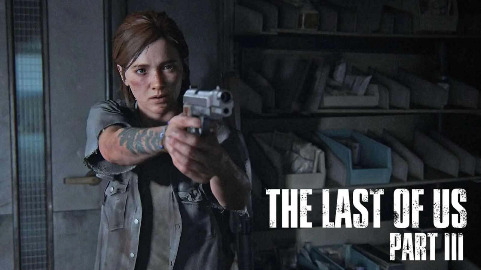 A custom image of Ellie from The Last of Us Part II.