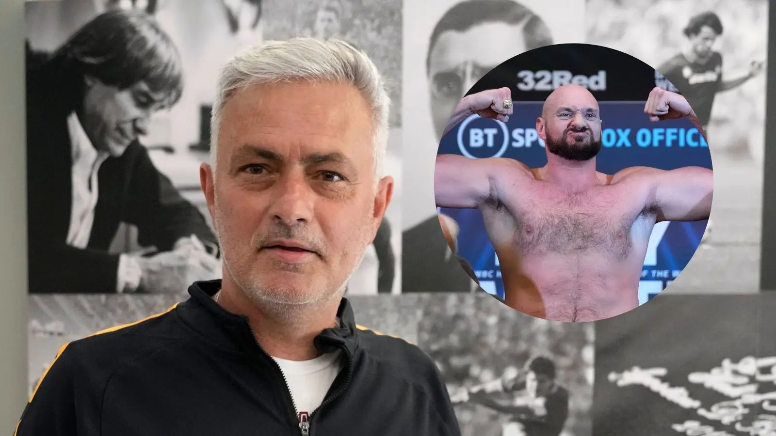 Jose Mourinho and Tyson Fury