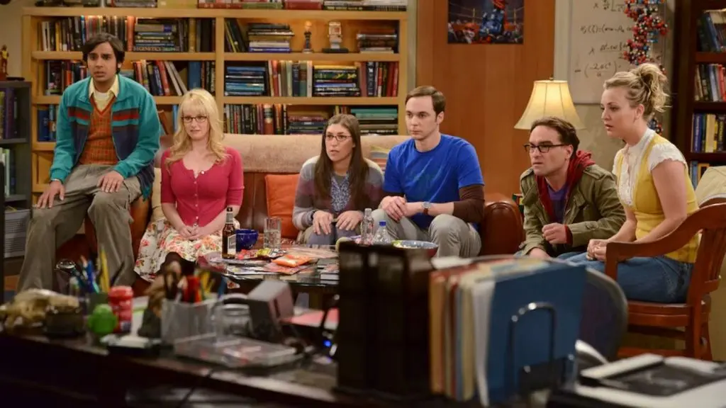 The cast of The Big Bang Theory