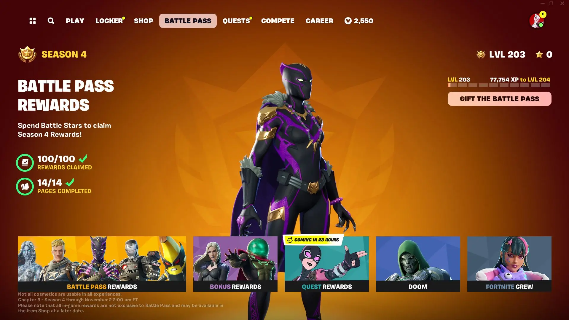 Purchase Battle Pass EXP