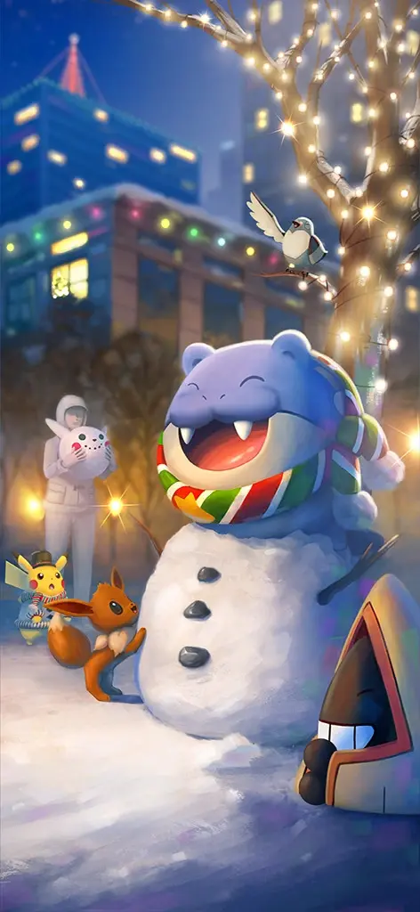 pokemon go loading screen Winter 2022