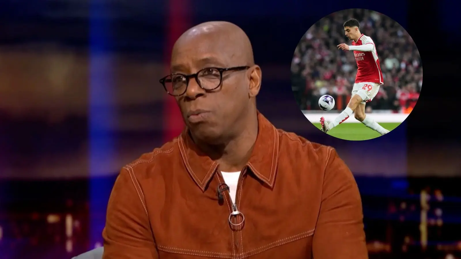 Ian Wright and Kai Havertz