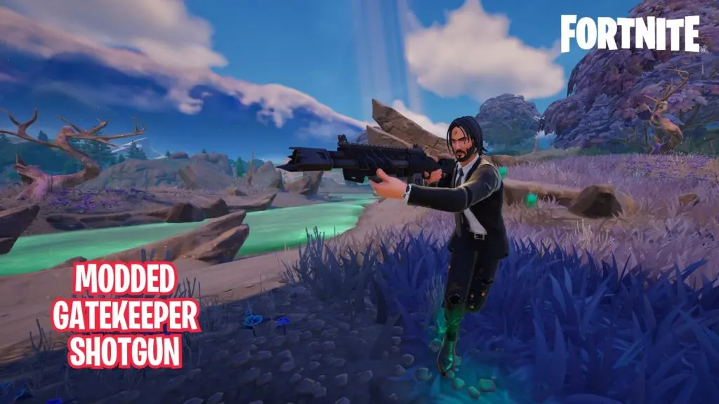 Modded Gatekeeper Shotgun in Fortnite Chapter 5 Season 2