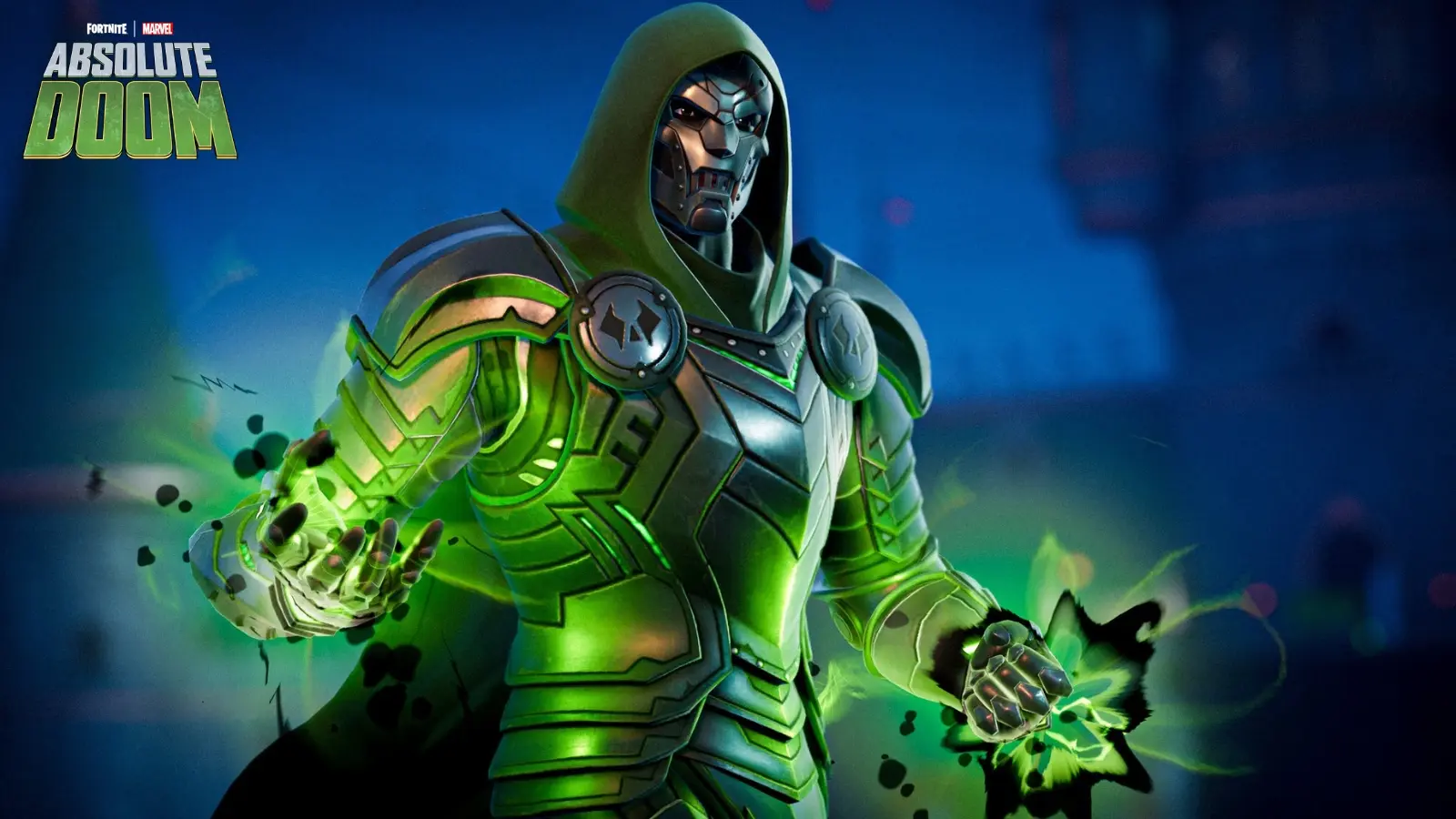 Armor of Doom mythic in Fortnite