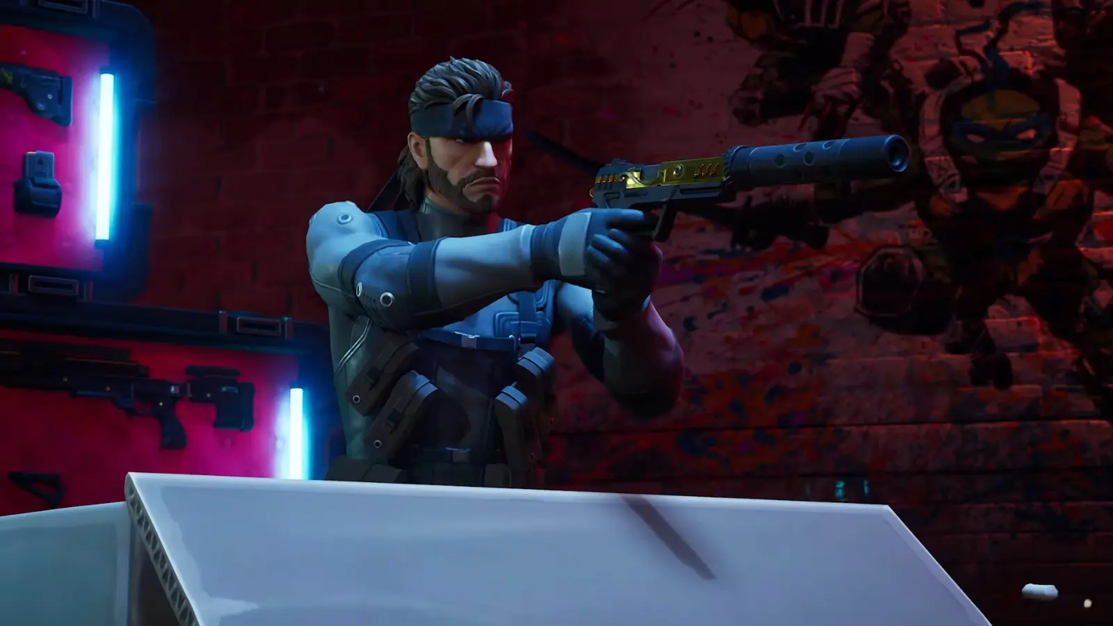 Solid Snake in Fortnite