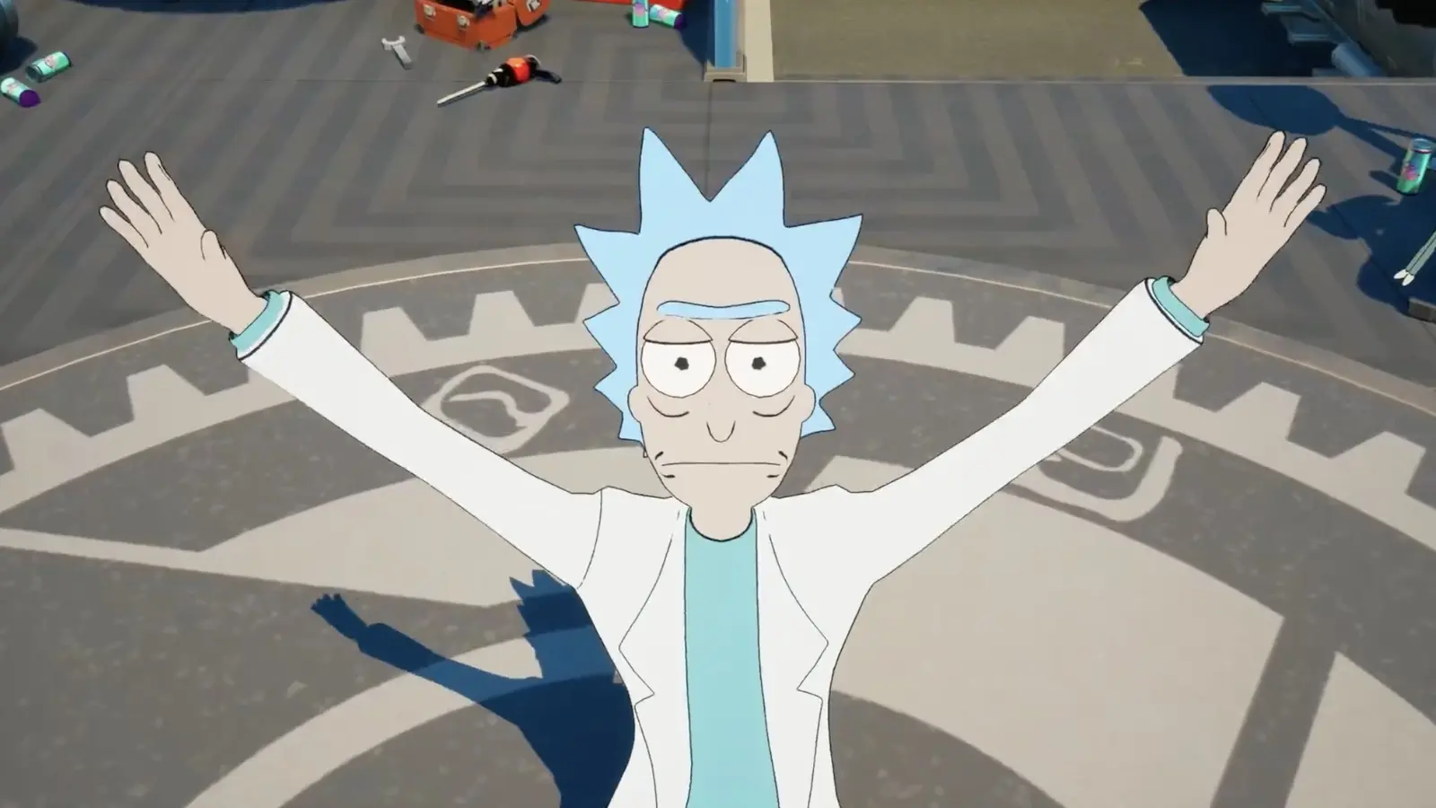 Rick Sanchez in Fortnite