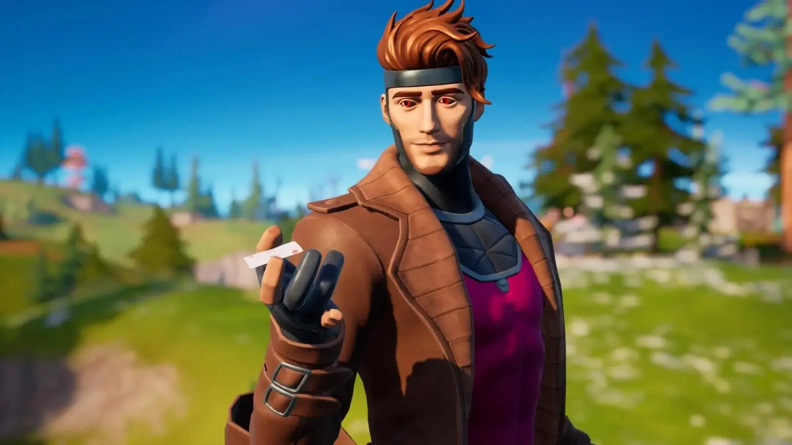 Gambit skin in Fortnite