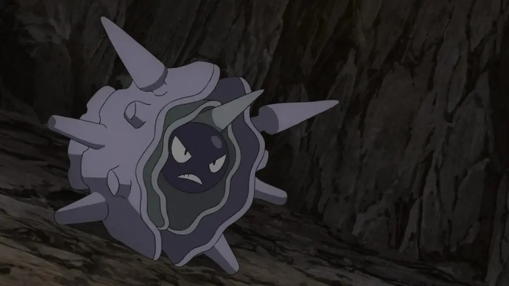 Cloyster in Pokemon anime.