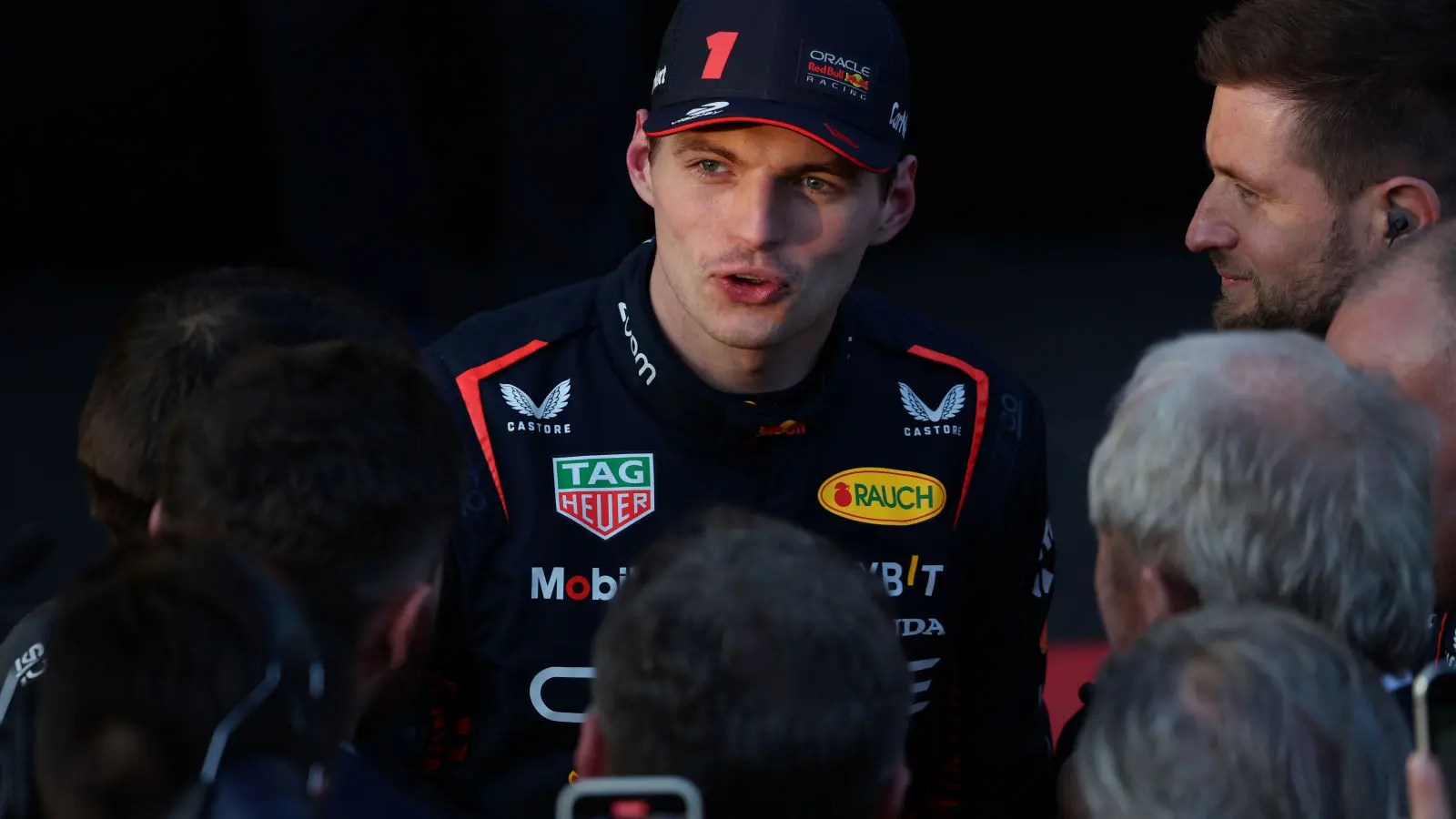 Max Verstappen at the Australian Grand Prix