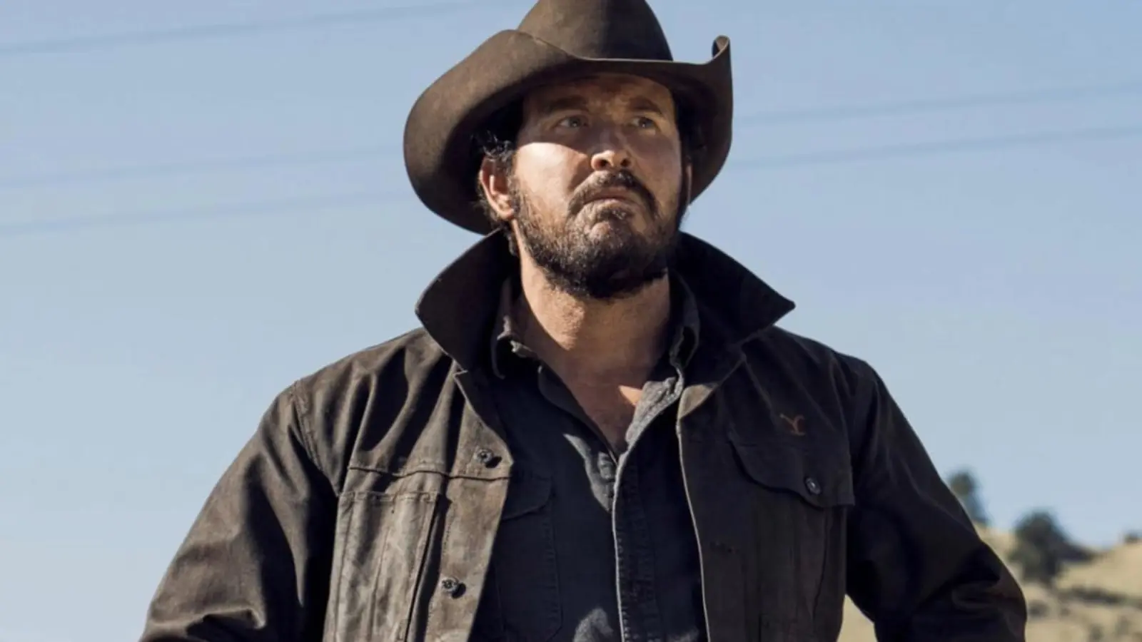 Cole Hauser as Rip in Yellowstone, wearing a cowboy hat