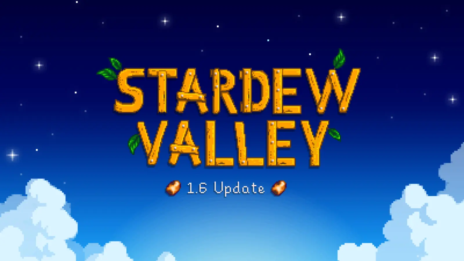 Stardew Valley 1.6 update art