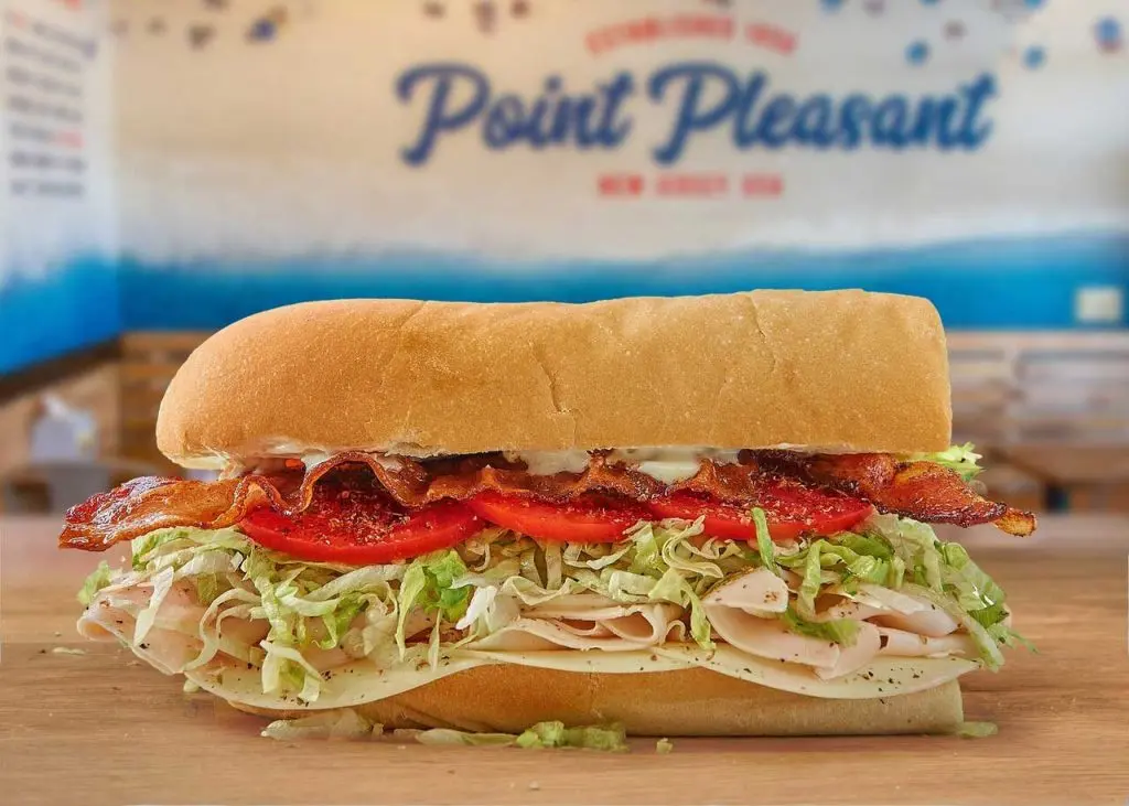 a Jersey Mike's sub sandwich