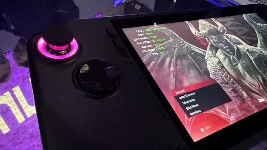 MSI Claw D-Pad