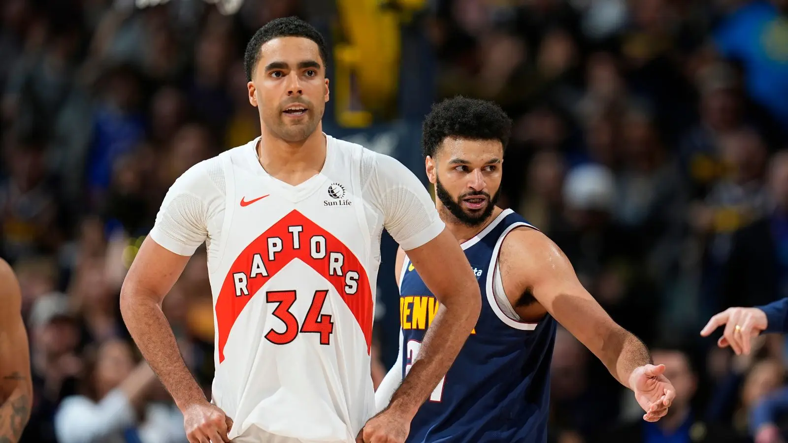 Jontay Porter as a member of the Toronto Raptors.