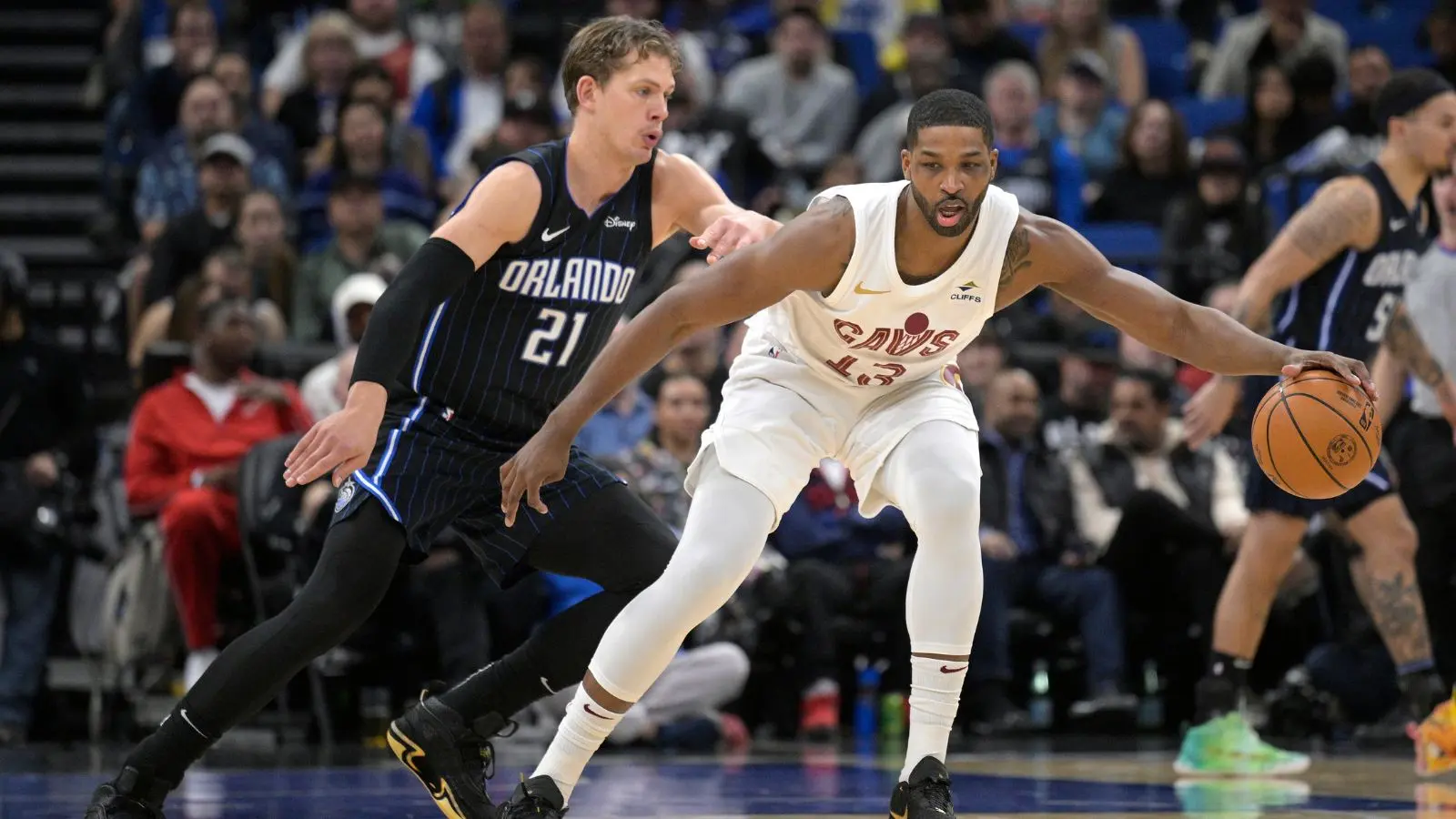 Tristan Thompson as a member of the Cleveland Cavaliers.