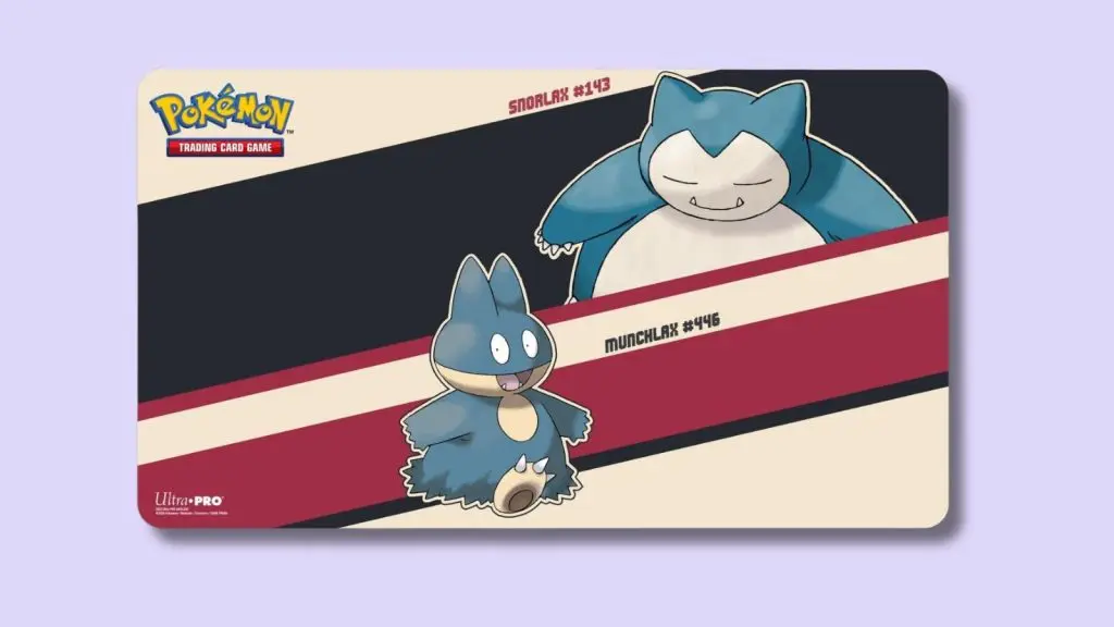 Snorlax & Munchlax Playmat.