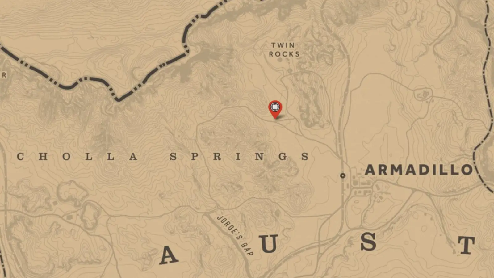 Madam Nazar's location in Red Dead Online