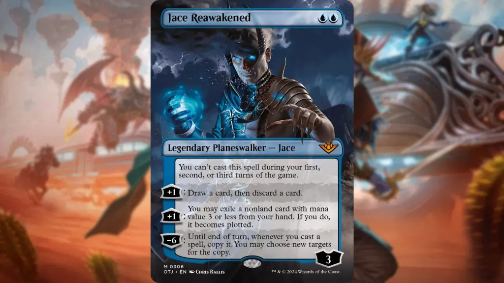 MTG thunder junction Jace Planeswalker