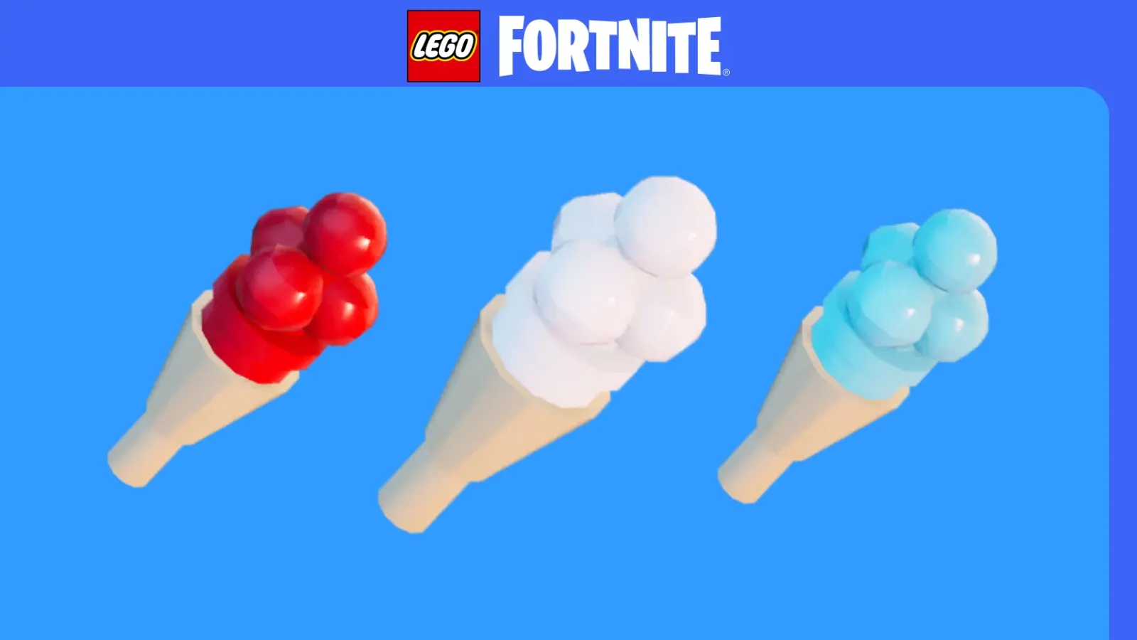 LEGO Fortnite Ice Cream