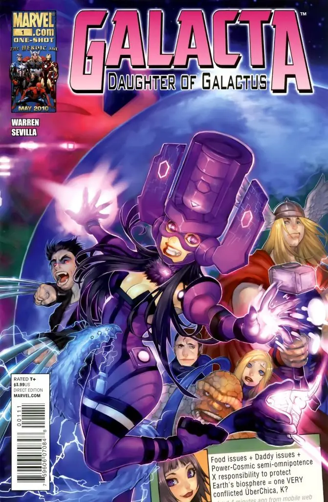 Galacta, Daughter of Galactus cover art