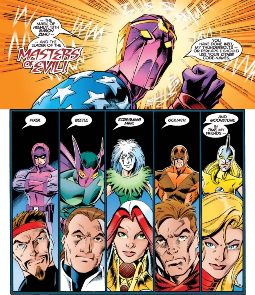 Baron Zemo and the Thunderbolts