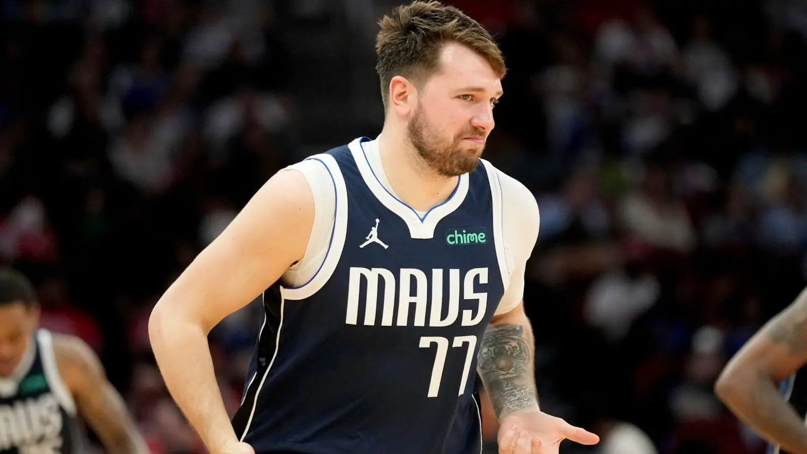 Luka Doncic as a member of the Dallas Mavericks.