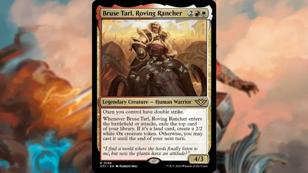 MTG Thunder Junction Bruse Tarl