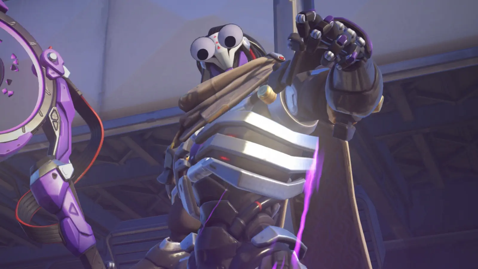 A screenshot featuring April Fools Ramattra in Overwatch 2.