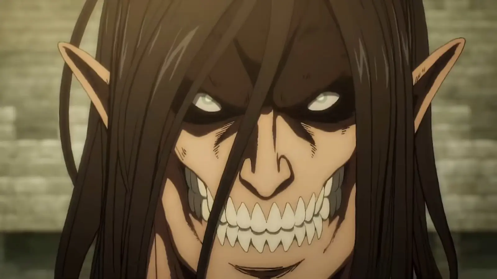 Eren Yaeger's Titan form in Attack on Titan