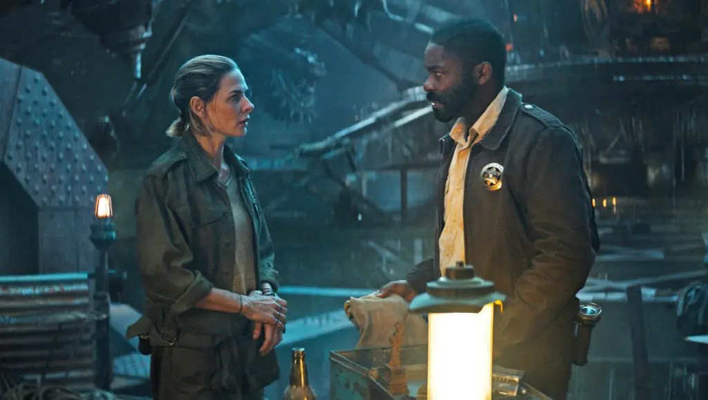 Shows like Fallout: Rebecca Ferguson as Juliette and David Oyelowo as Holston in Silo