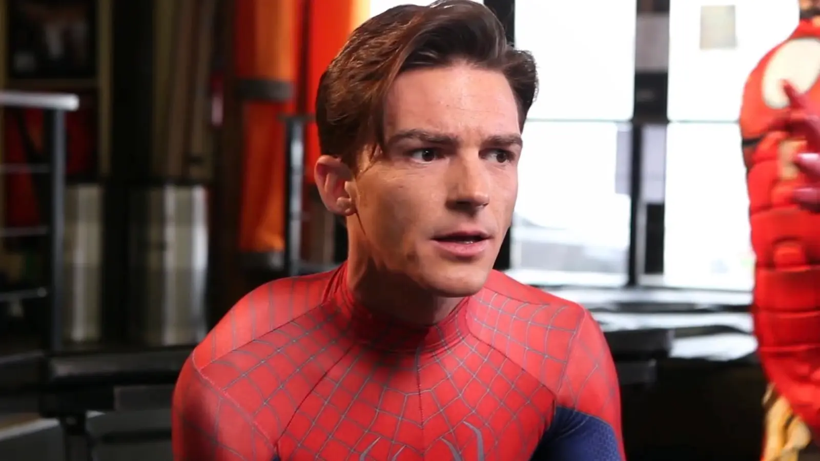 Drake Bell in Baby Avengers skit