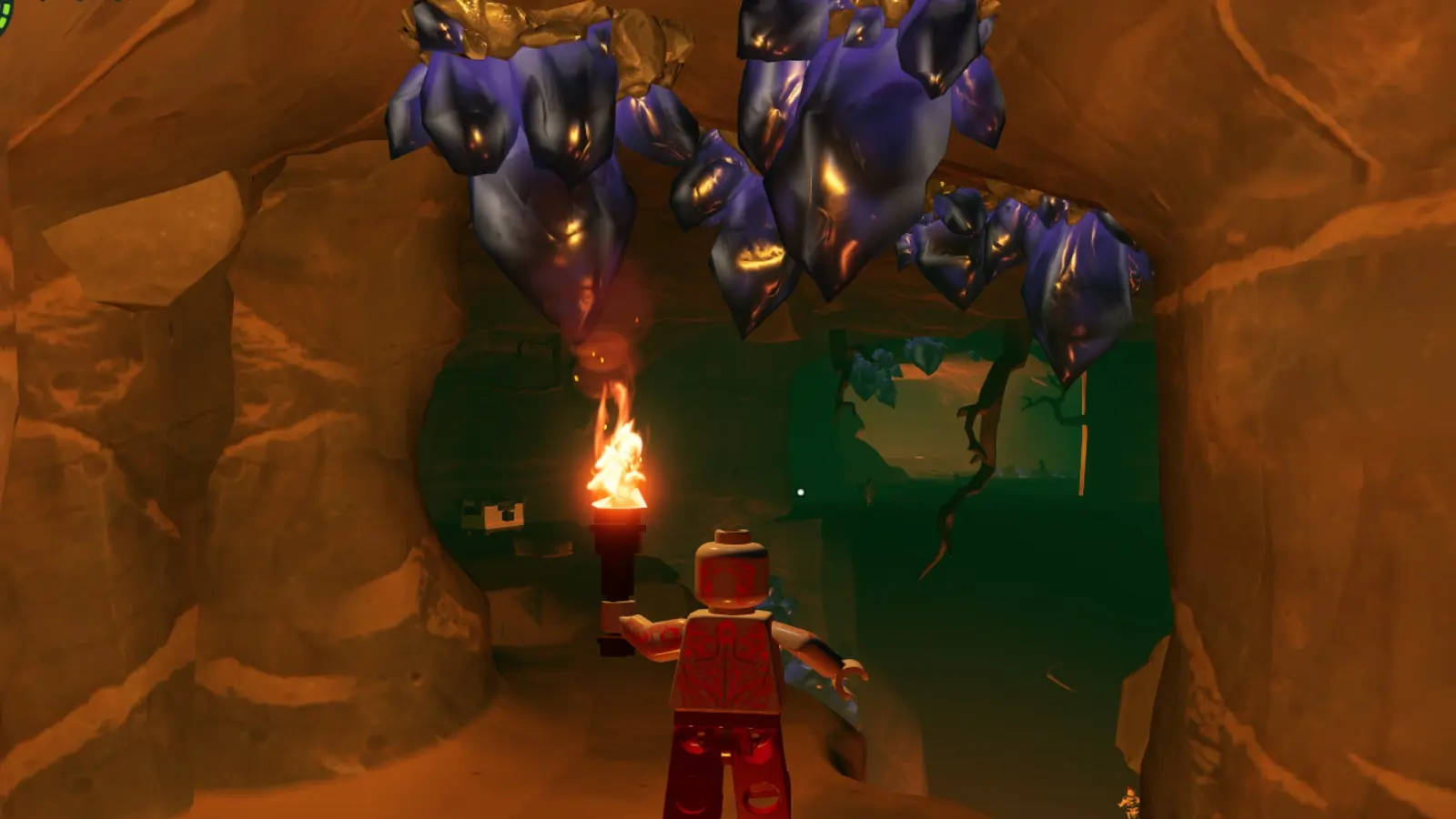 A screenshot featuring Obsidian in LEGO Fortnite.