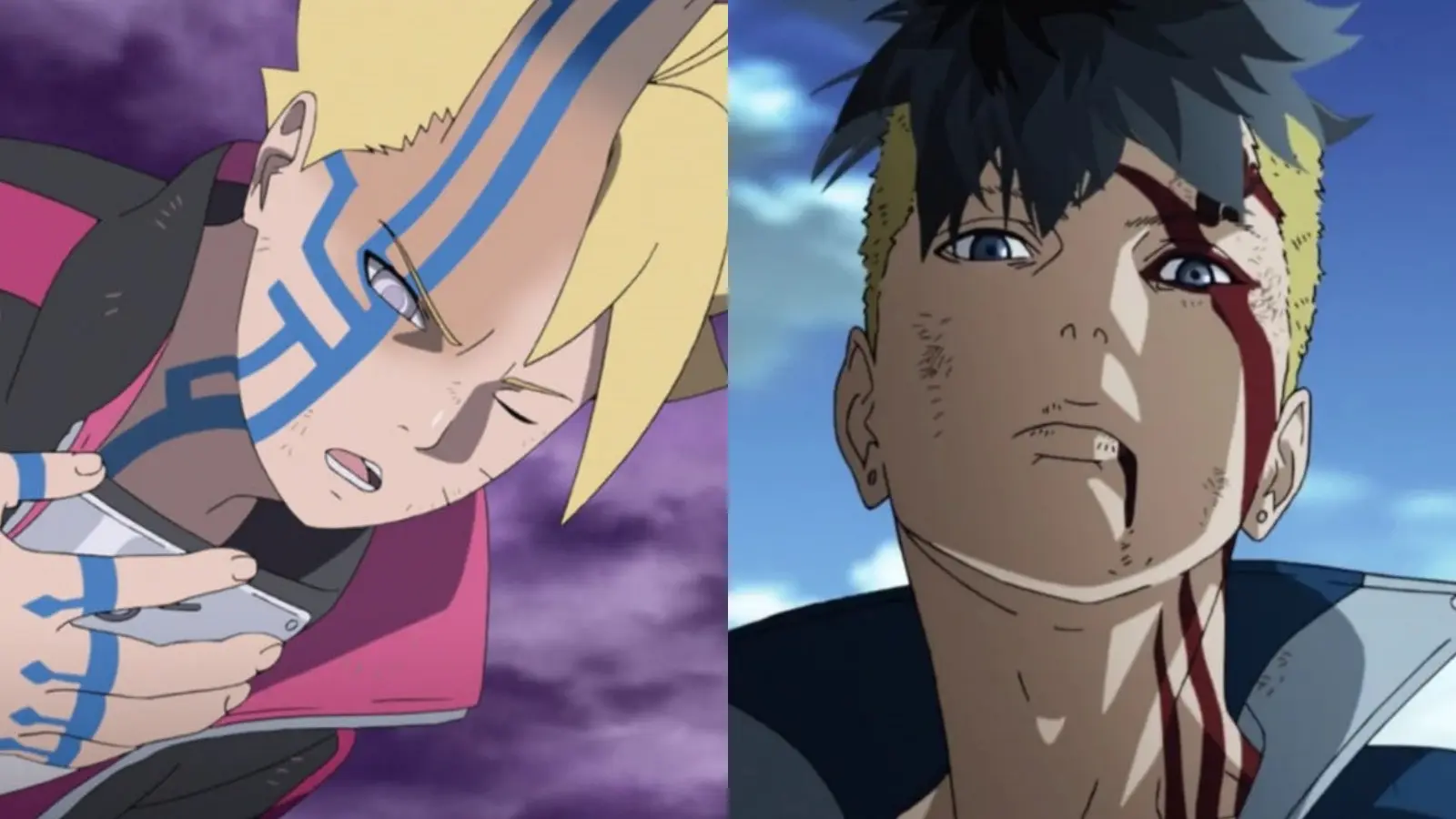 Boruto Uzumaki and Kawaki