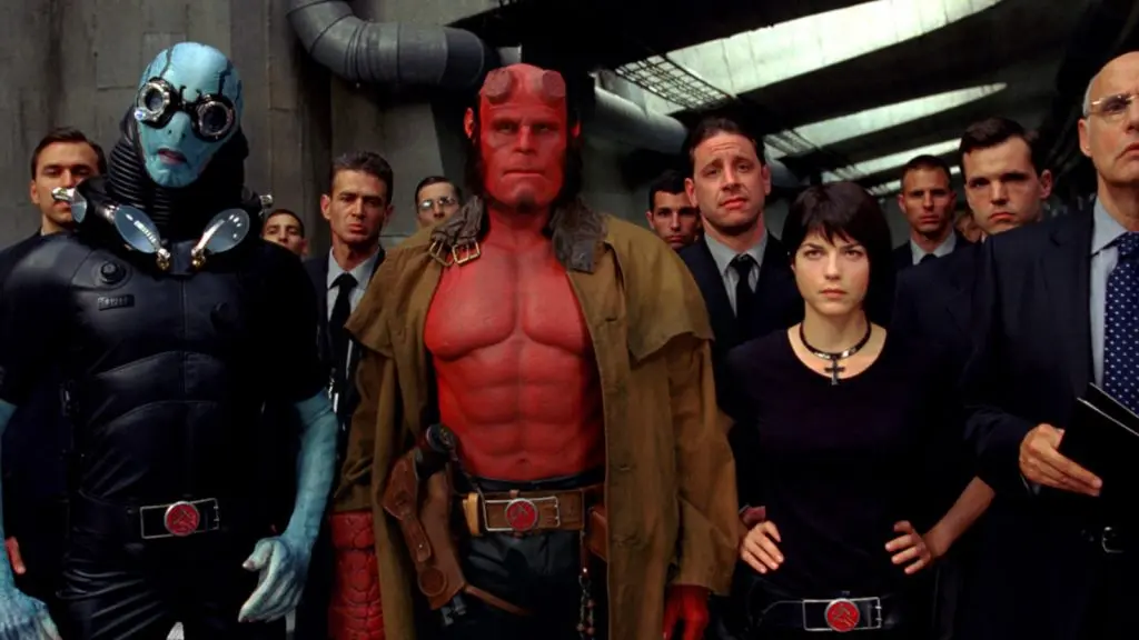 The Hellboy (2004) cast.