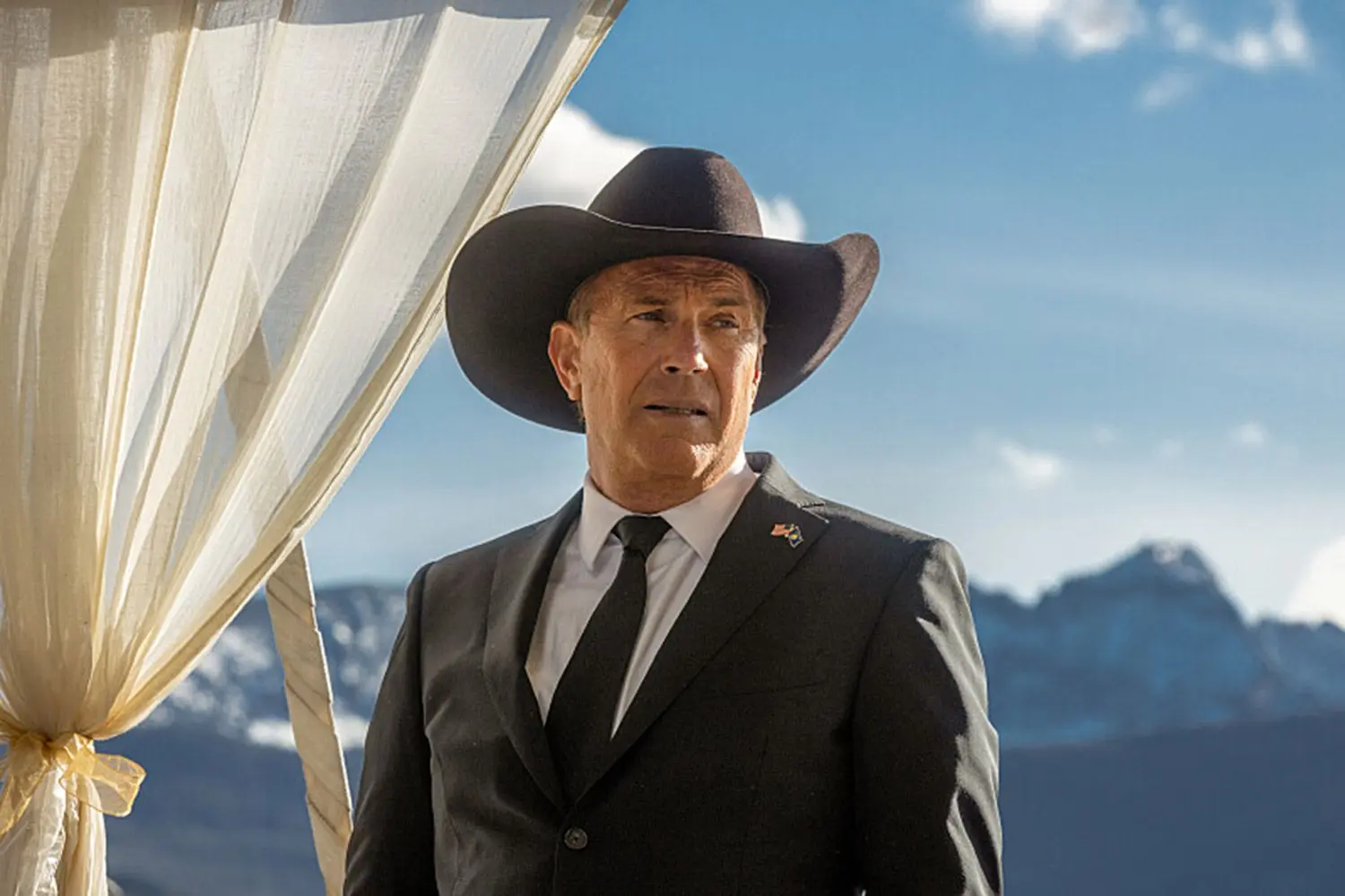 Kevin Costner as John Dutton in Yellowstone.