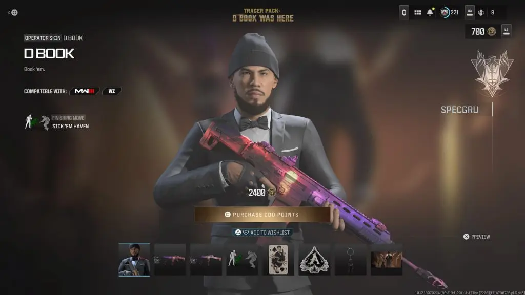 Devin Booker COD skin