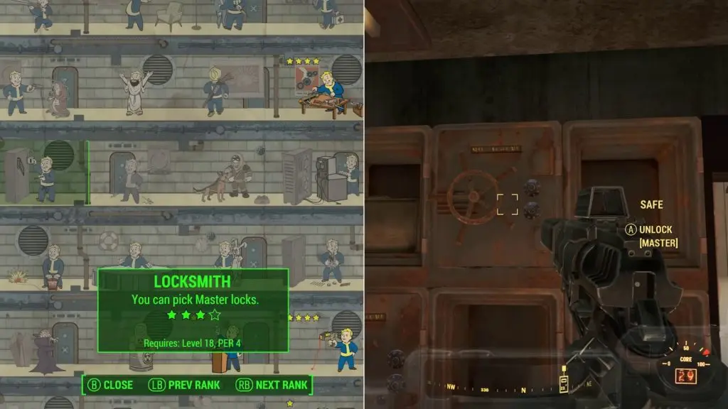 Locksmith perk in Fallout 4