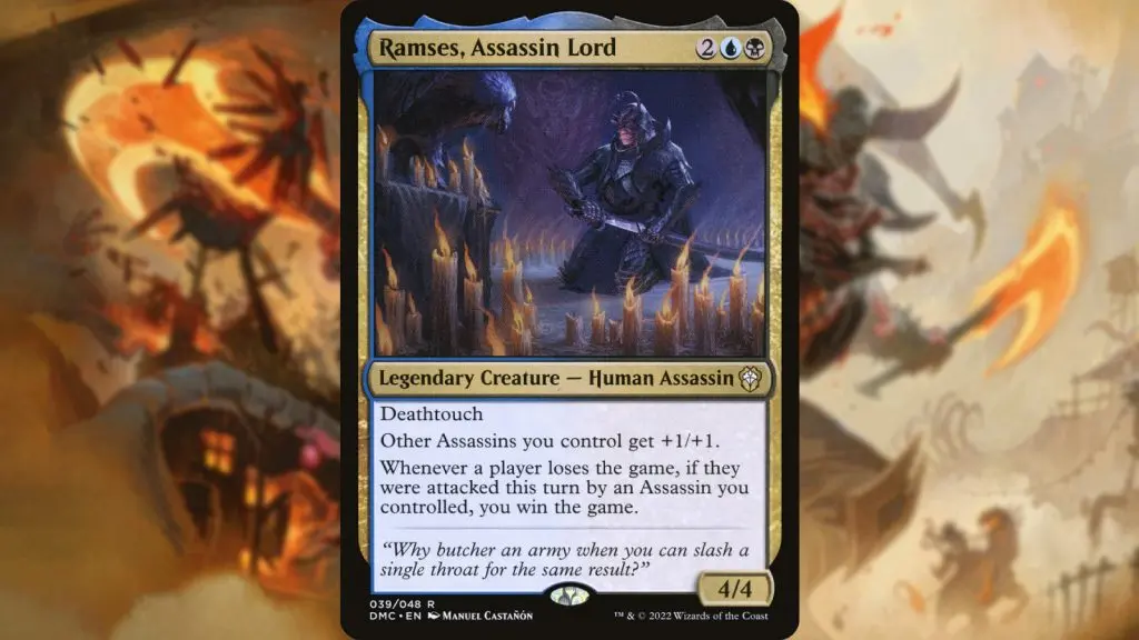 Ramses, Assassin Lord MTG